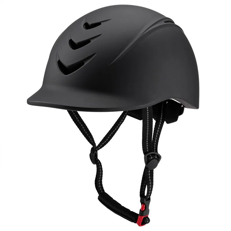 Equestrian Helmet - Men/Women/Children-Outdoor Helmet-Black