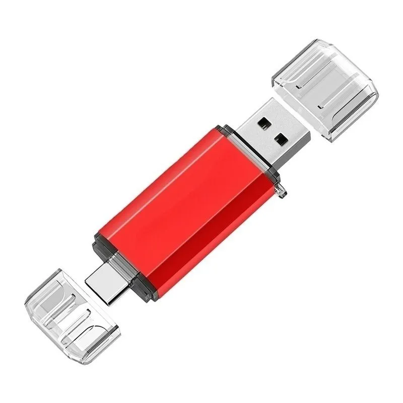 64GB OTG USB Flash Drive Compatible with Android Phones - Red