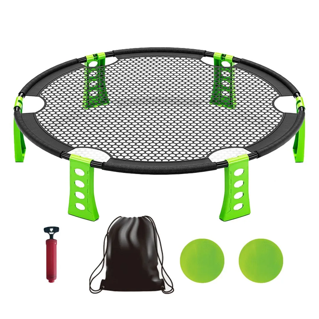 Outdoor Volley Ball Game Set for Kids Teens Foldable Portable 87cm
