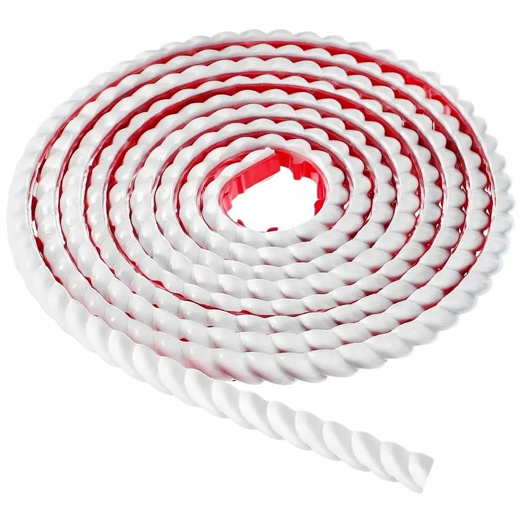 Flexible Self-Adhesive Molding Trim & Caulk Strip - 5m (White)