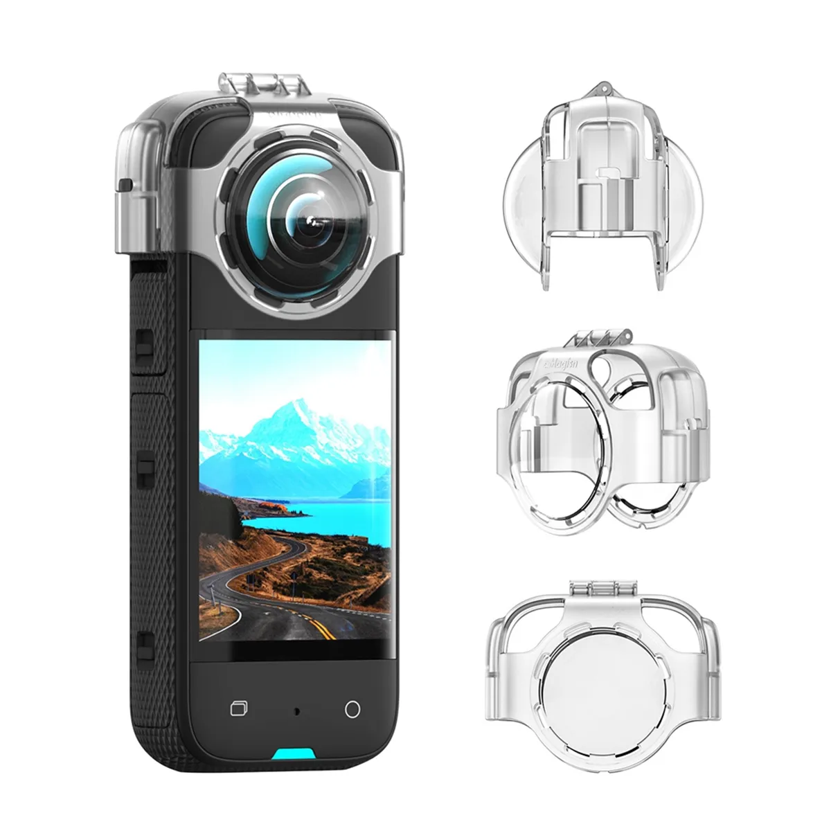Amagisn Anti-Scratch Lens Guard Silicone Protective Case