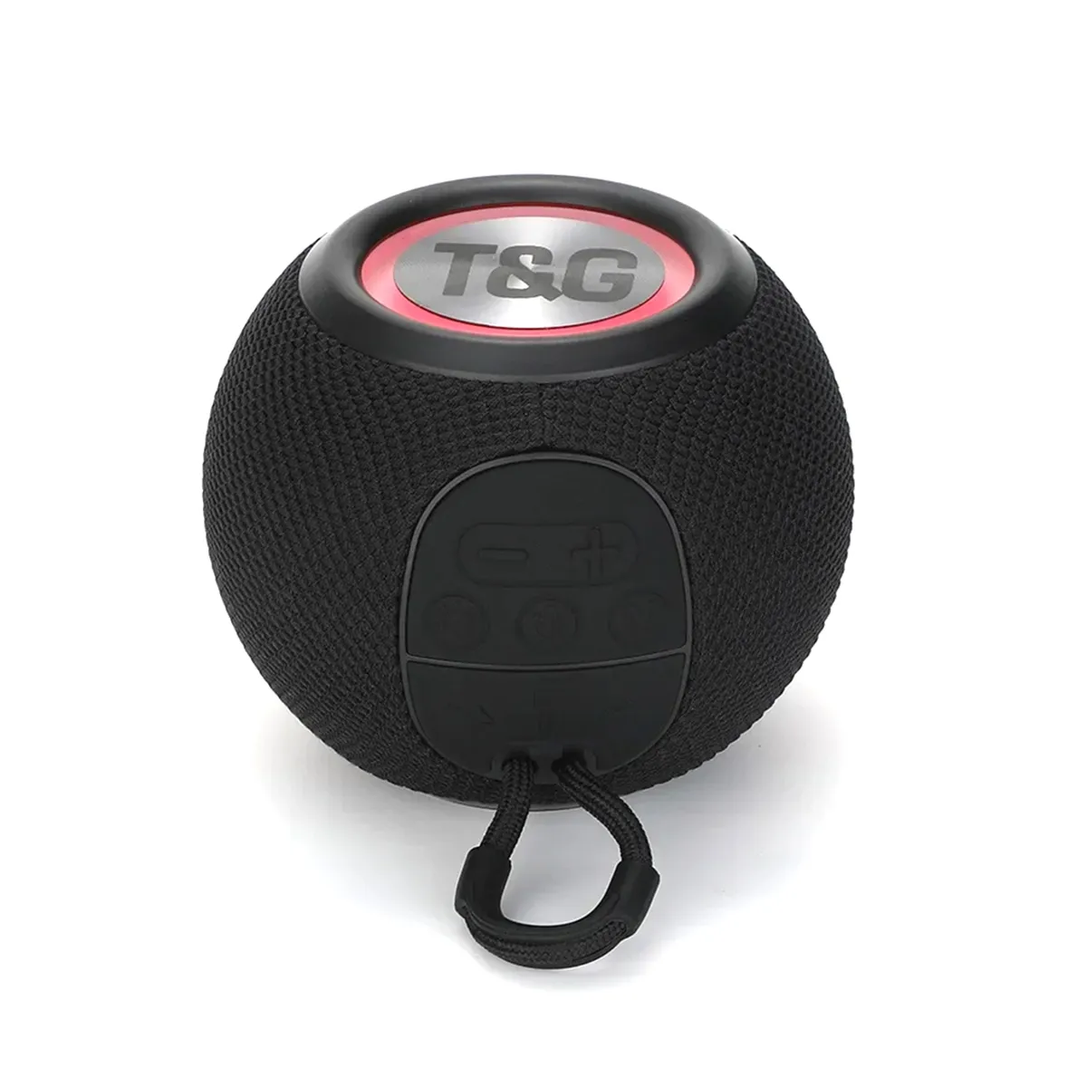 T&G Tg337 Bluetooth Speaker Tws Wireless Mini Bass Loudspeaker Black