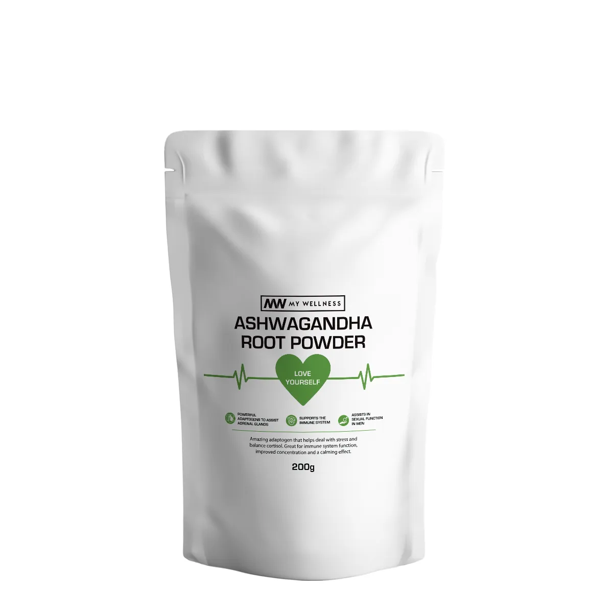 My Wellness Natural Health Supplement Ashwagandha Root Powder - 200g