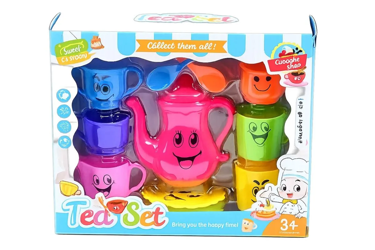 Kids Pretend Play Tea Set