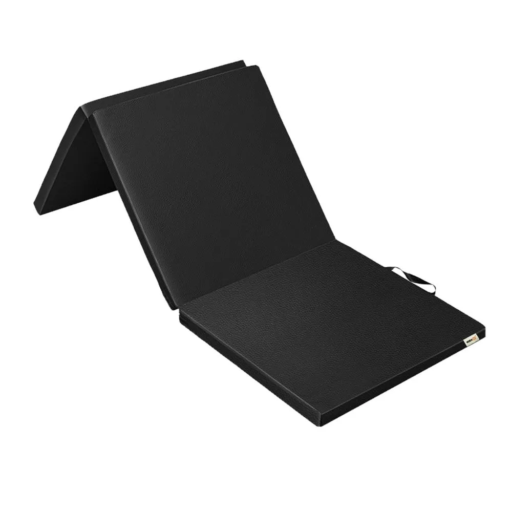 MIkaco Tri-Folding Gymnastics Mat Yoga Fitness Exercise Mat