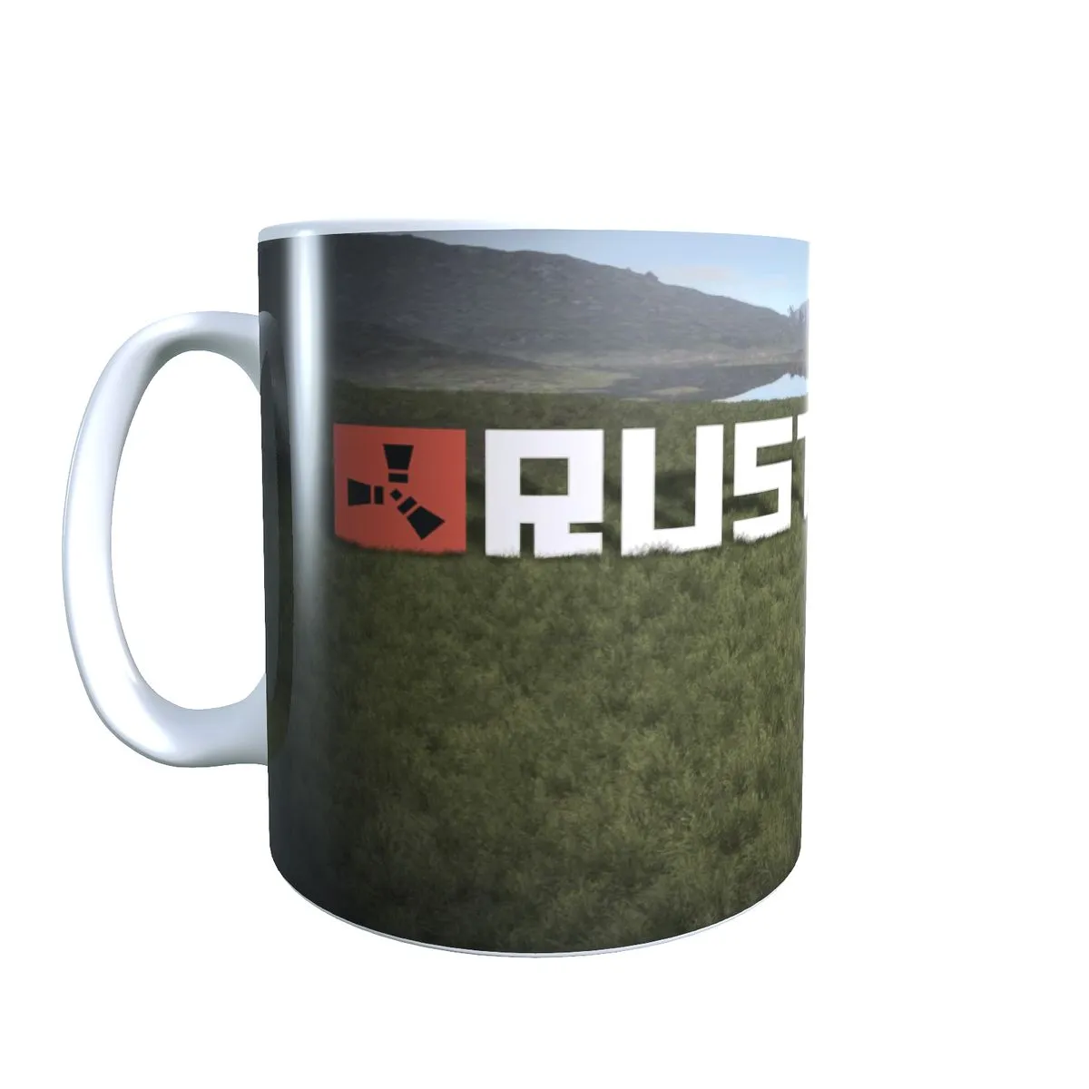 Empty Field - Rust Coffee Mug