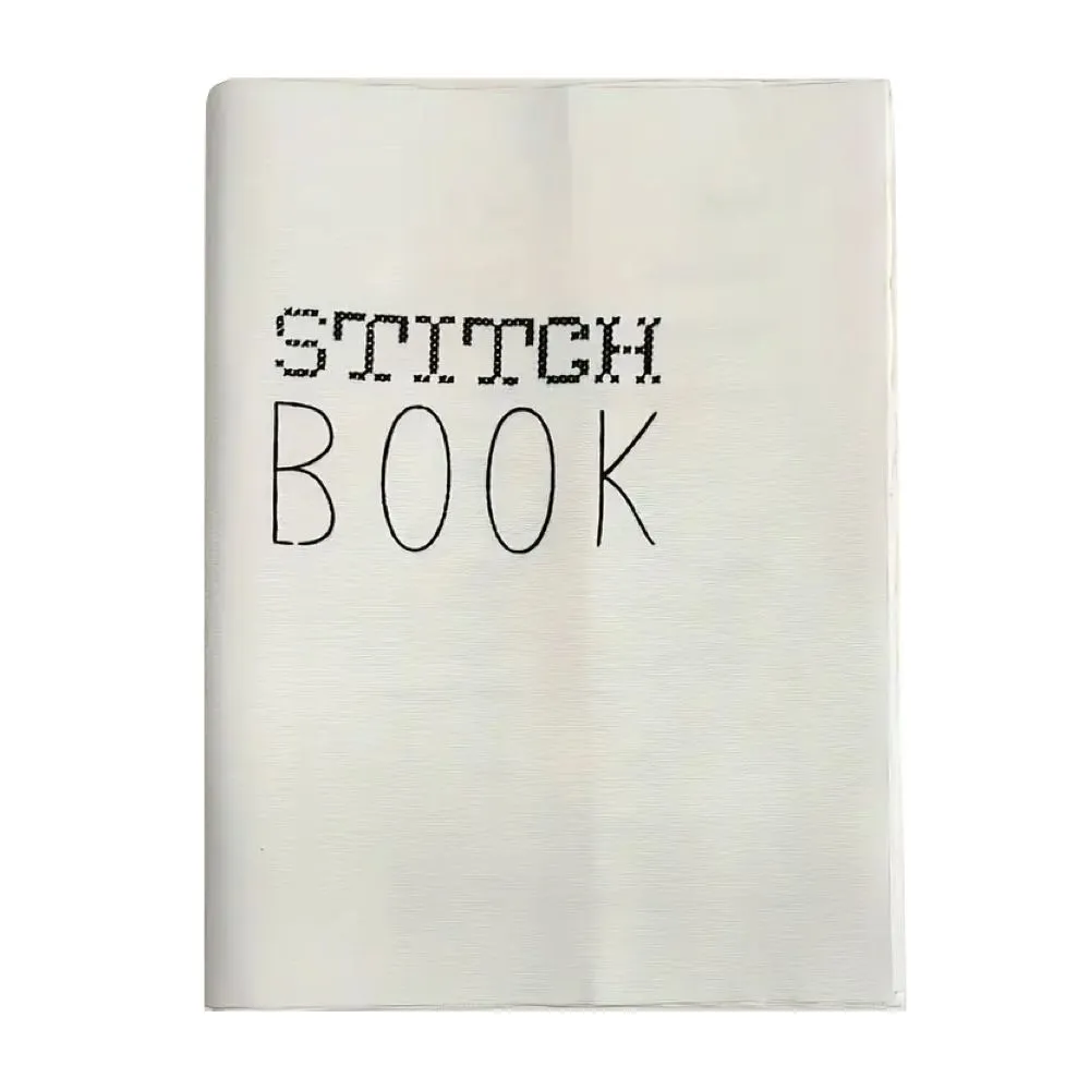 Craft DIY New Stitch Book Needlework Linen Embroidery Notebook -26cm