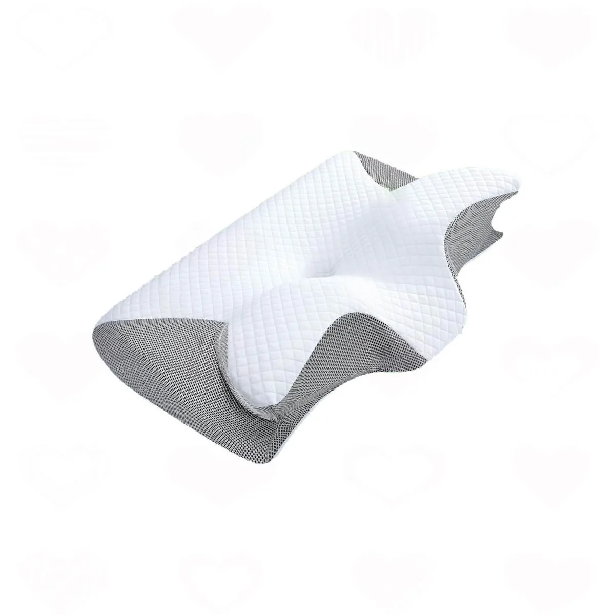 2 in 1 Ergonomic Memory Foam Pillow Orthopedic Cervical Support Pillow