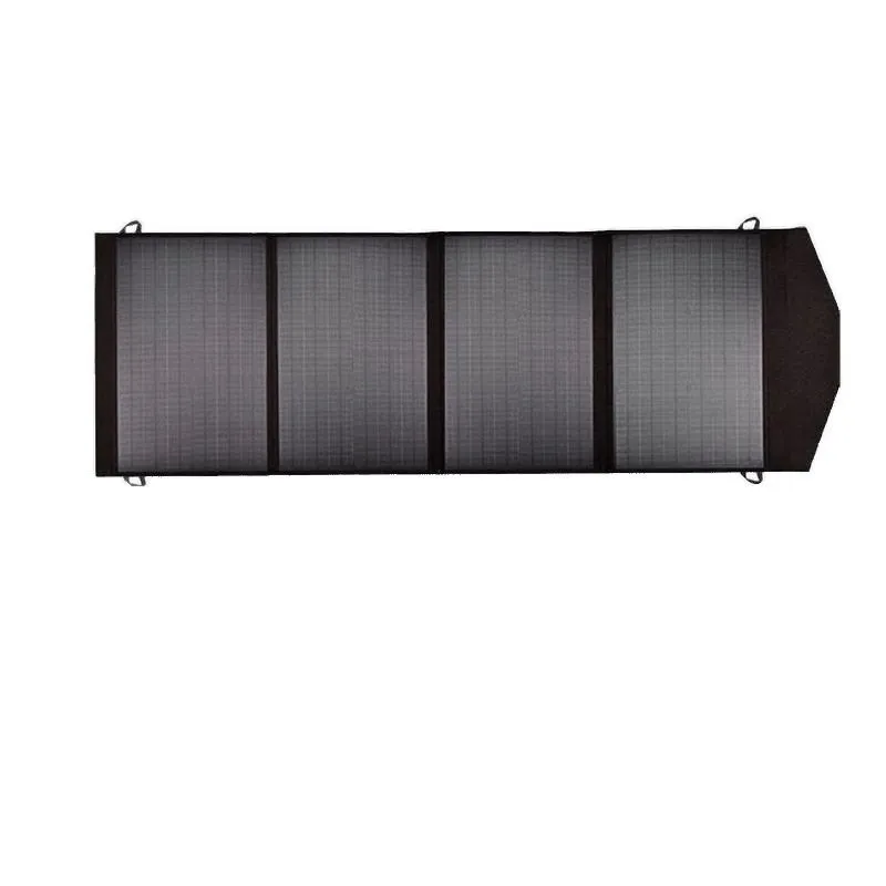 Portable solar charging panel for outdoor use