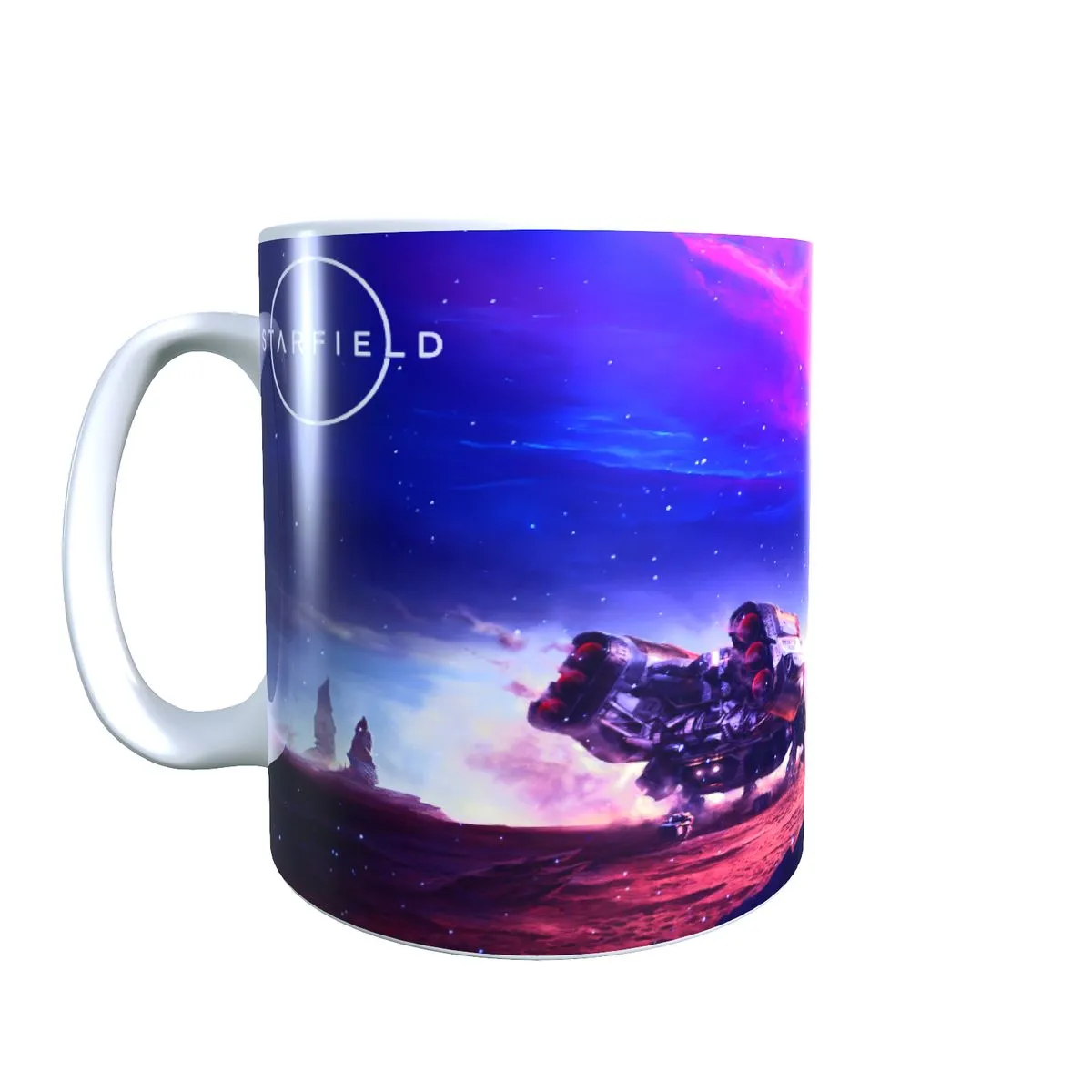 Neon Planet - Starfield Coffee Mug