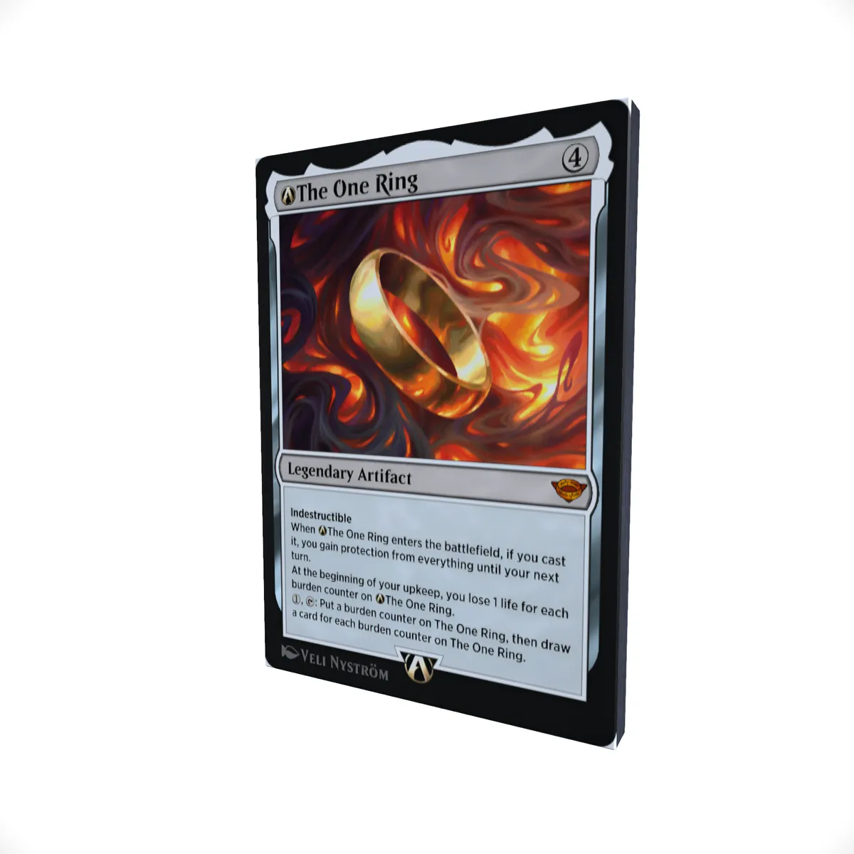 The One Ring - Magic the Gathering Themed Mouse Pad