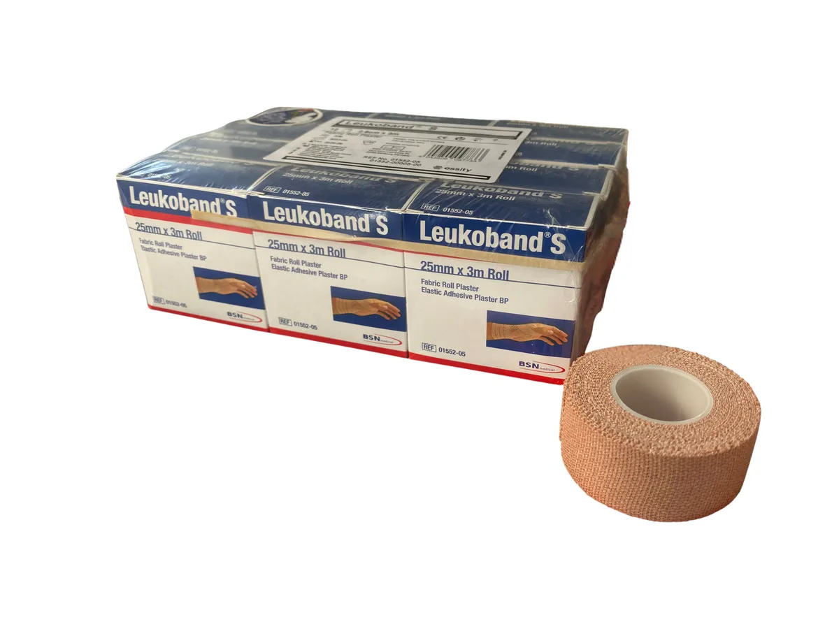 LEUKOBAND S 25MMx3M (Finger Tape) - Bulk 12 x rolls