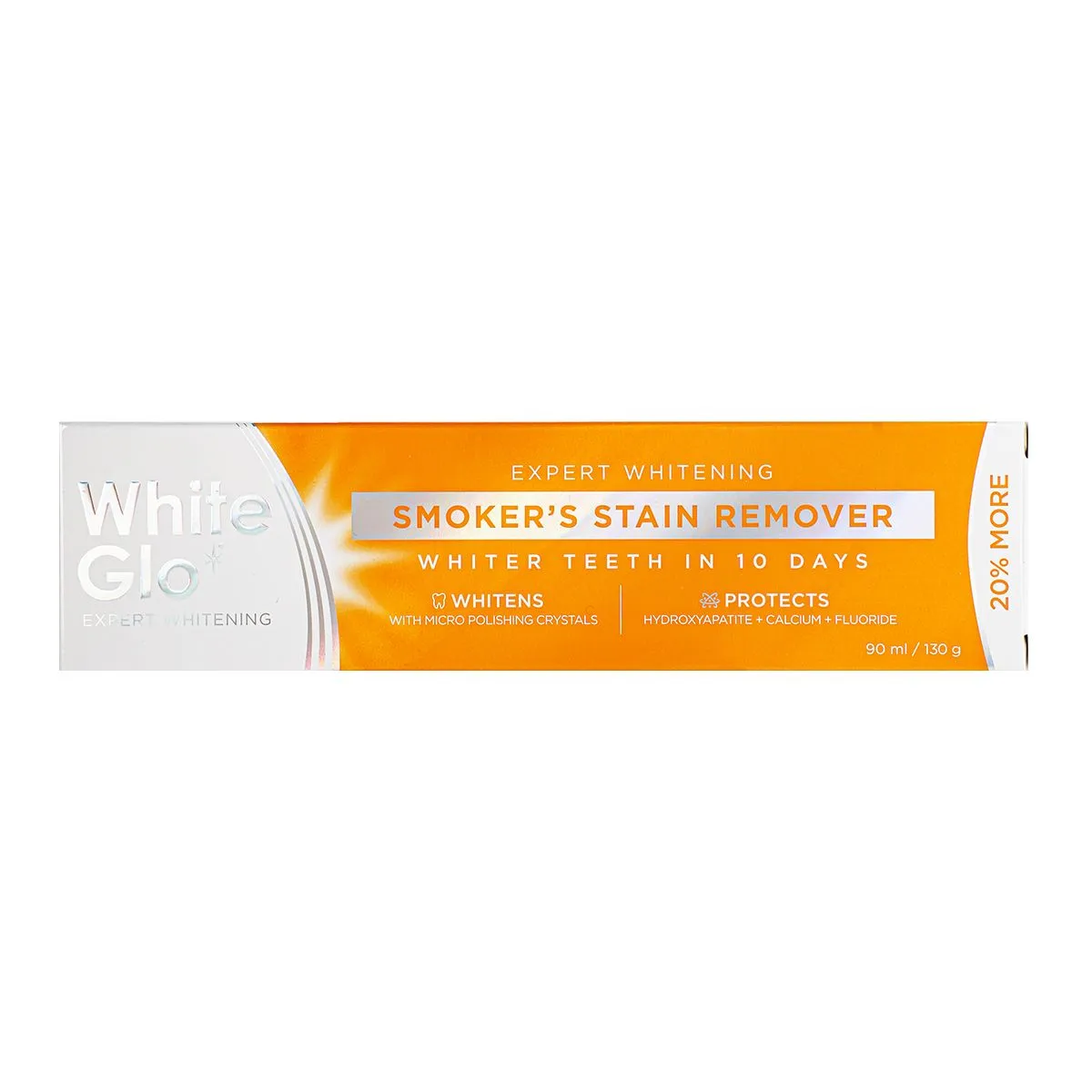 White Glo Toothpaste 90ml Expert, Smokers