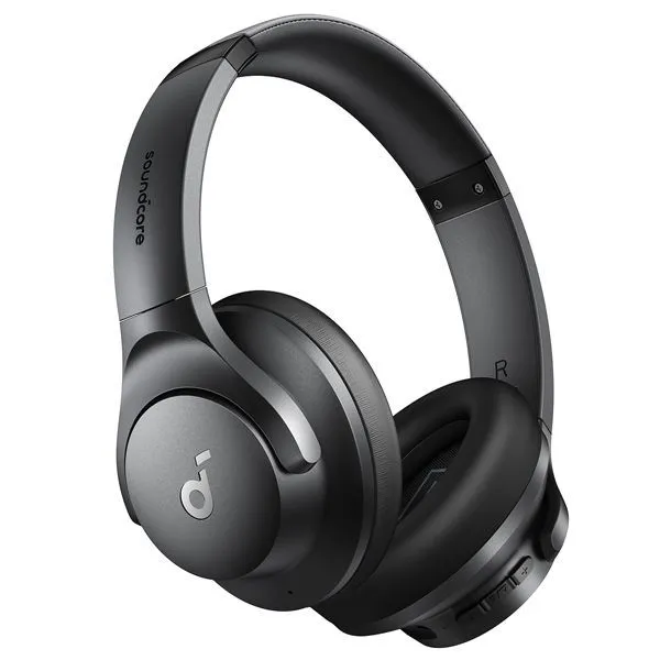 soundcore Q20i Hi-Res Smart Active Noise Cancelling Over Ear Headphones - Black