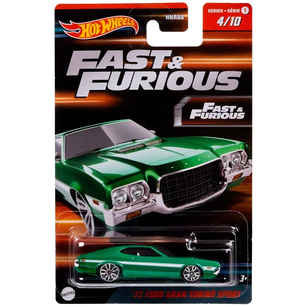 Hot Wheels Fast & Furious Basic Series 2023 - - ’72 Ford Gran Torino Sport