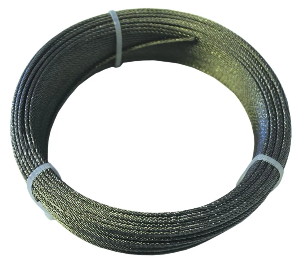 Marine Grade 316 Stainless Steel Rope (7x7 Core) - 2mm x 50 Metre Roll