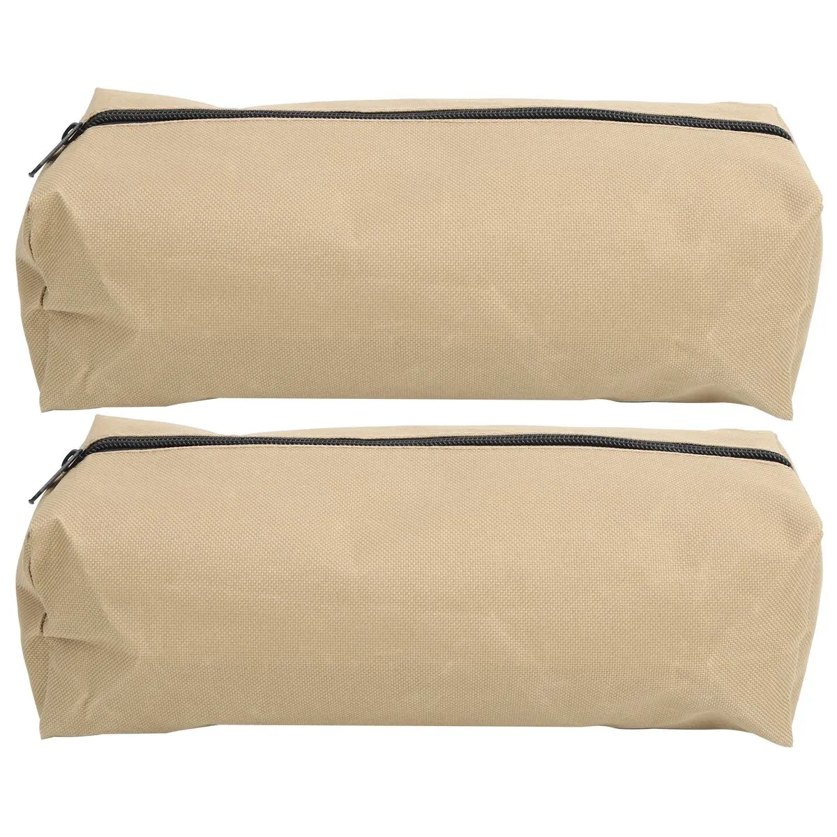 2 Pieces Large Zipper Tool Storage Pouch Set