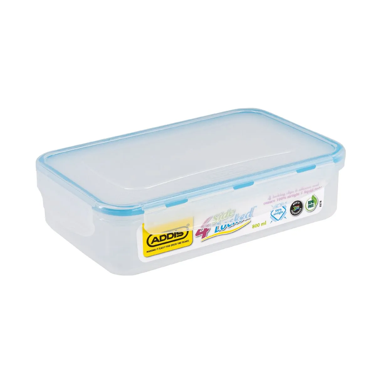 Addis - 4 Side Locked Rectangular Saver- 800ml