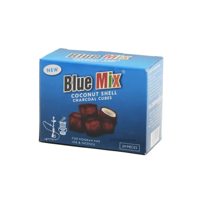 Blue Mix Coconut Coal 24Pc