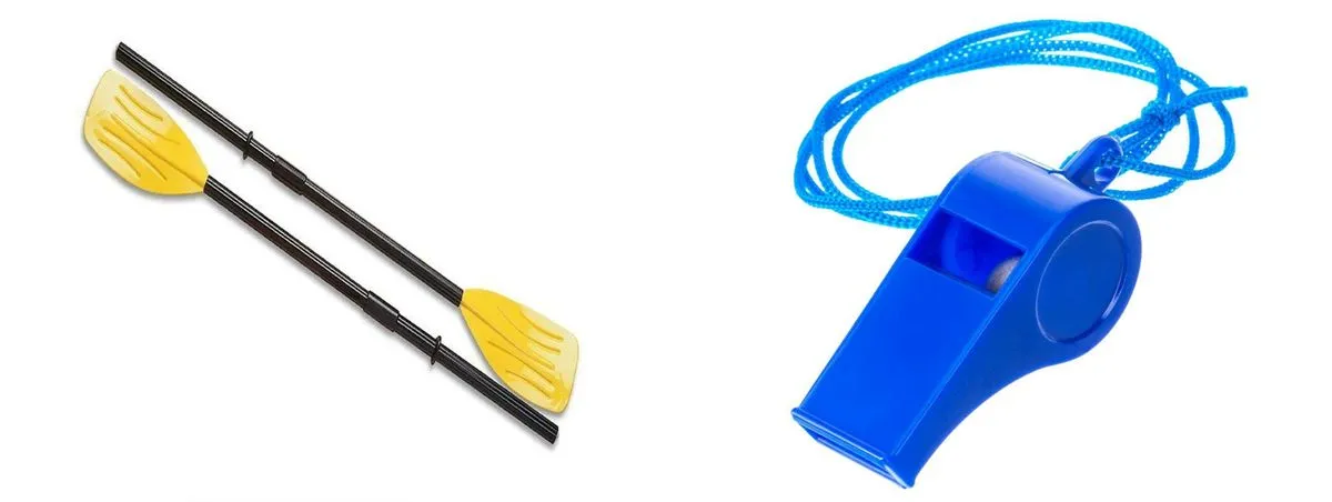 Kayak Paddle and Boat Oars plus complimentary Whistle