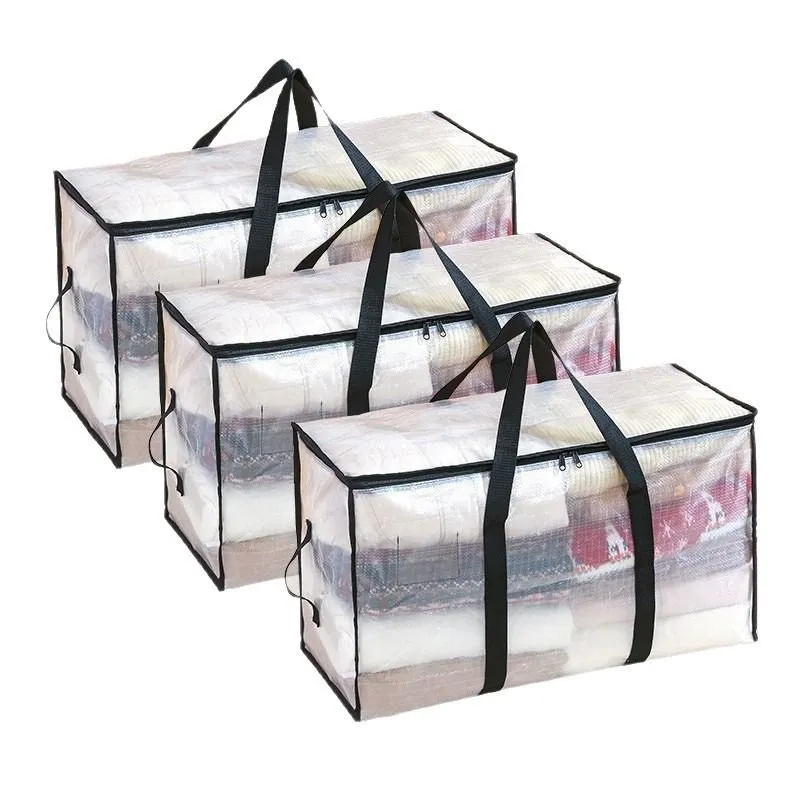 3 Pieces Extra Large Moving Bags,72L 88L 95L