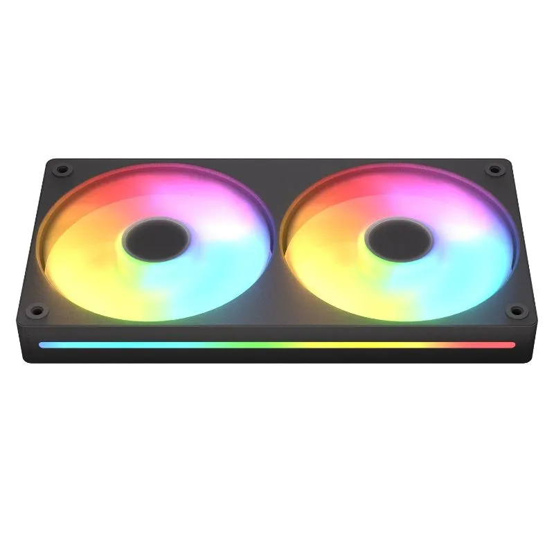 Cougar UNITY 240 ARGB Single Frame Reverse Blade Fan Set - Black
