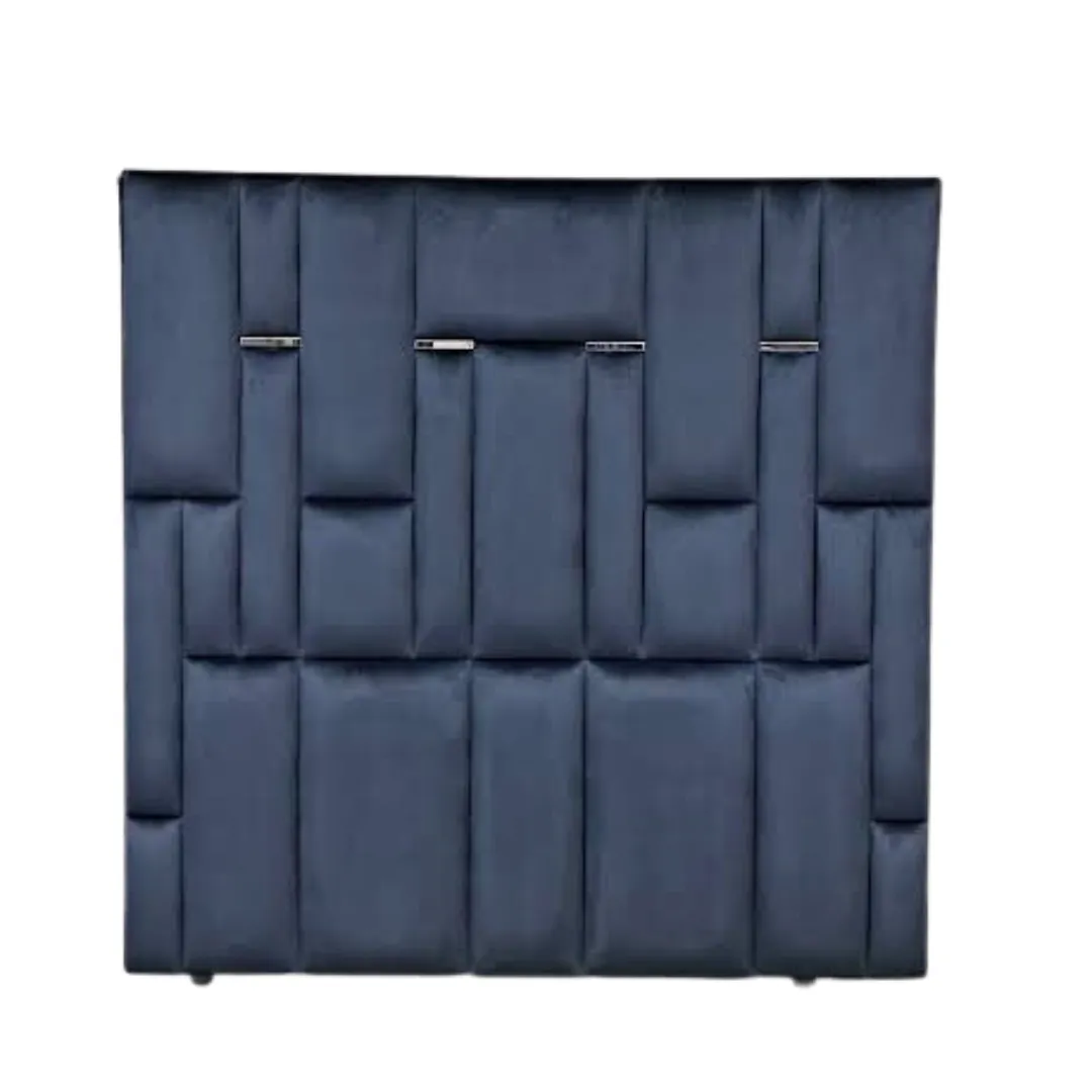 Tetris Headboard Navy - DnF World