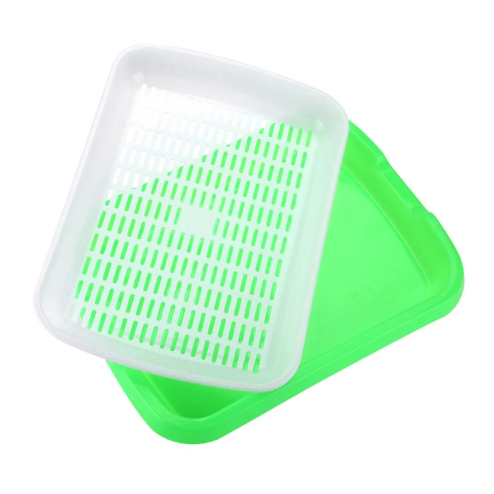 Green Hydroponic Nursery Basket