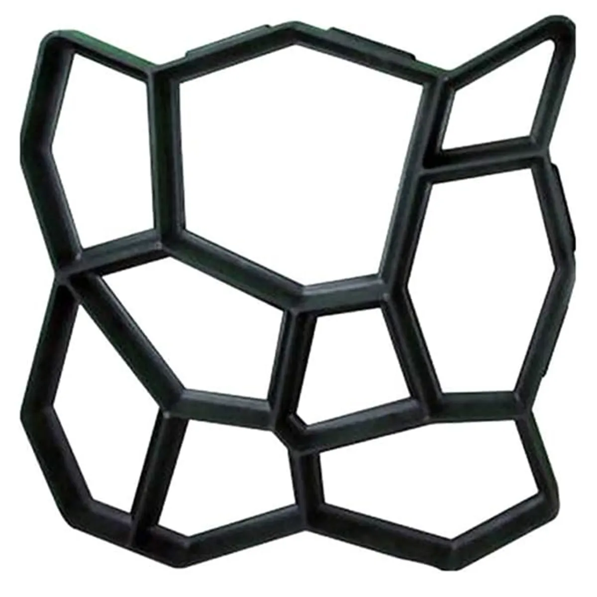 Paving Mould for Stone Pathways - Black (50x50x4cm)