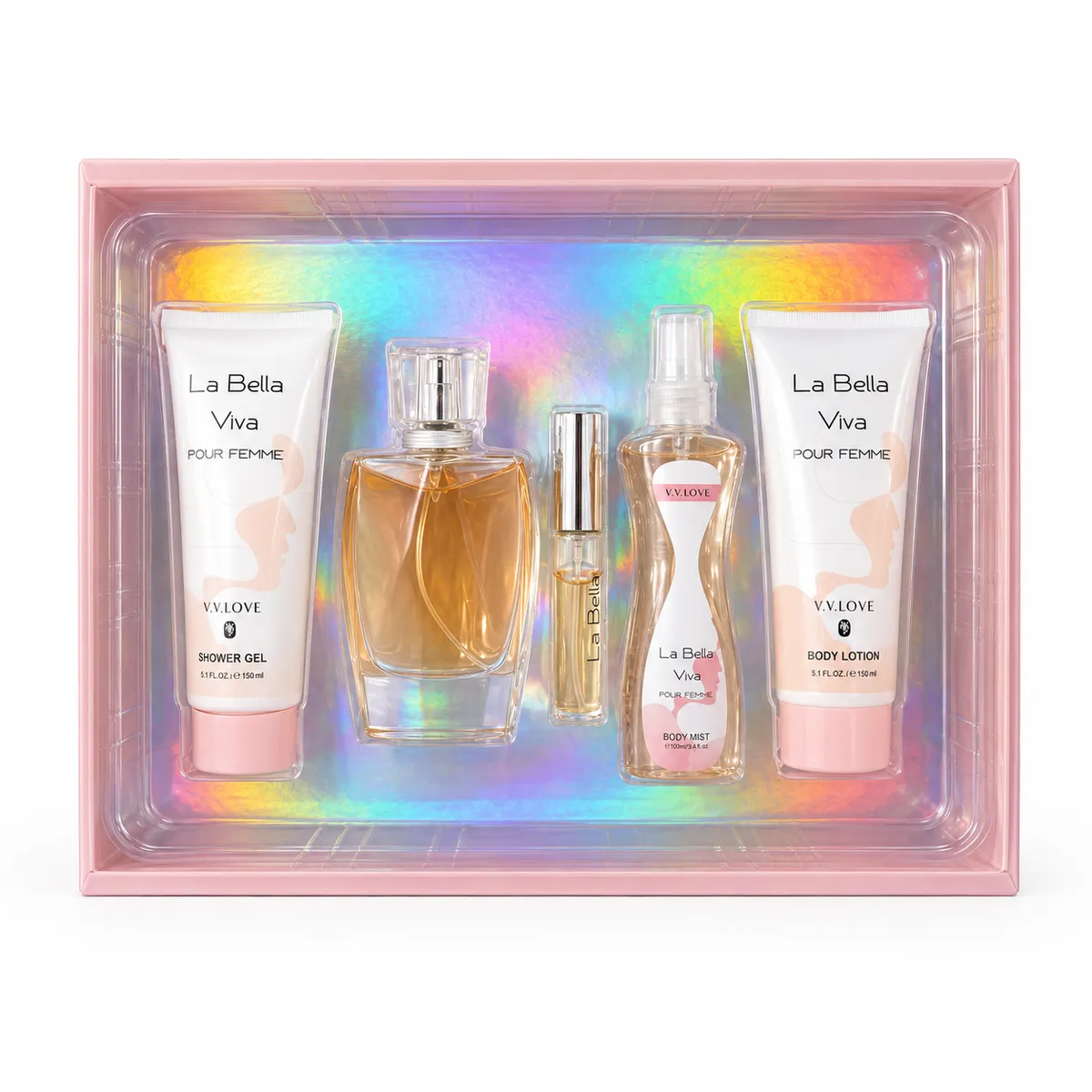 La Bella Viva Pour Femme 5-Piece Fragrance Set
