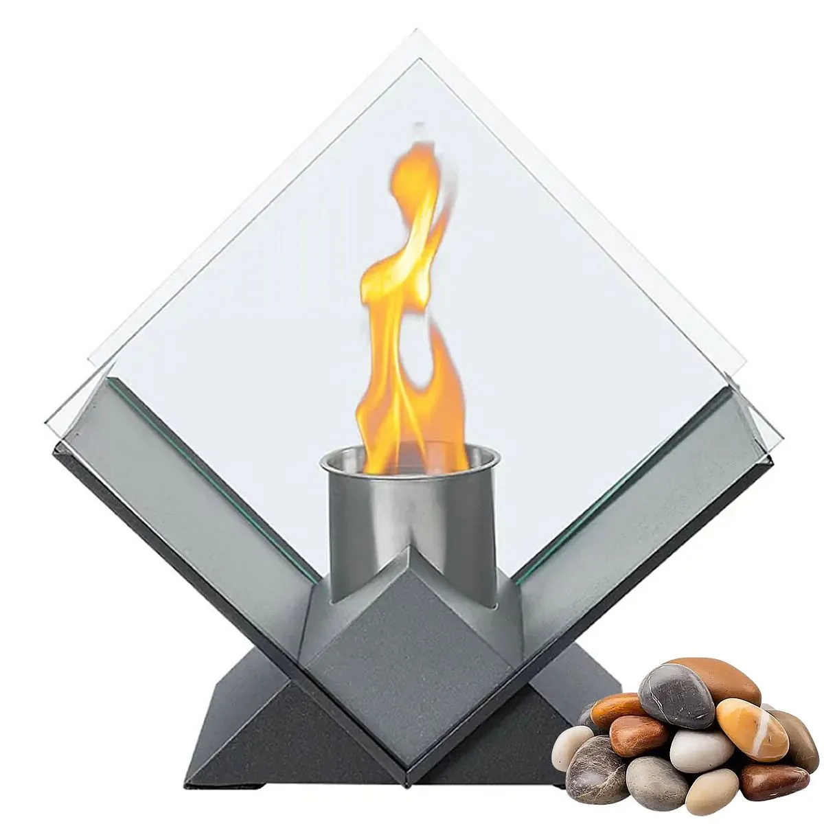 Alcohol Fireplace Lamp-Table Styled Ethanol Fireplace