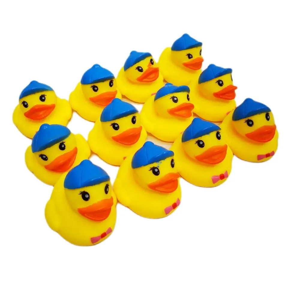 Floating Bath Ducks Set of 12