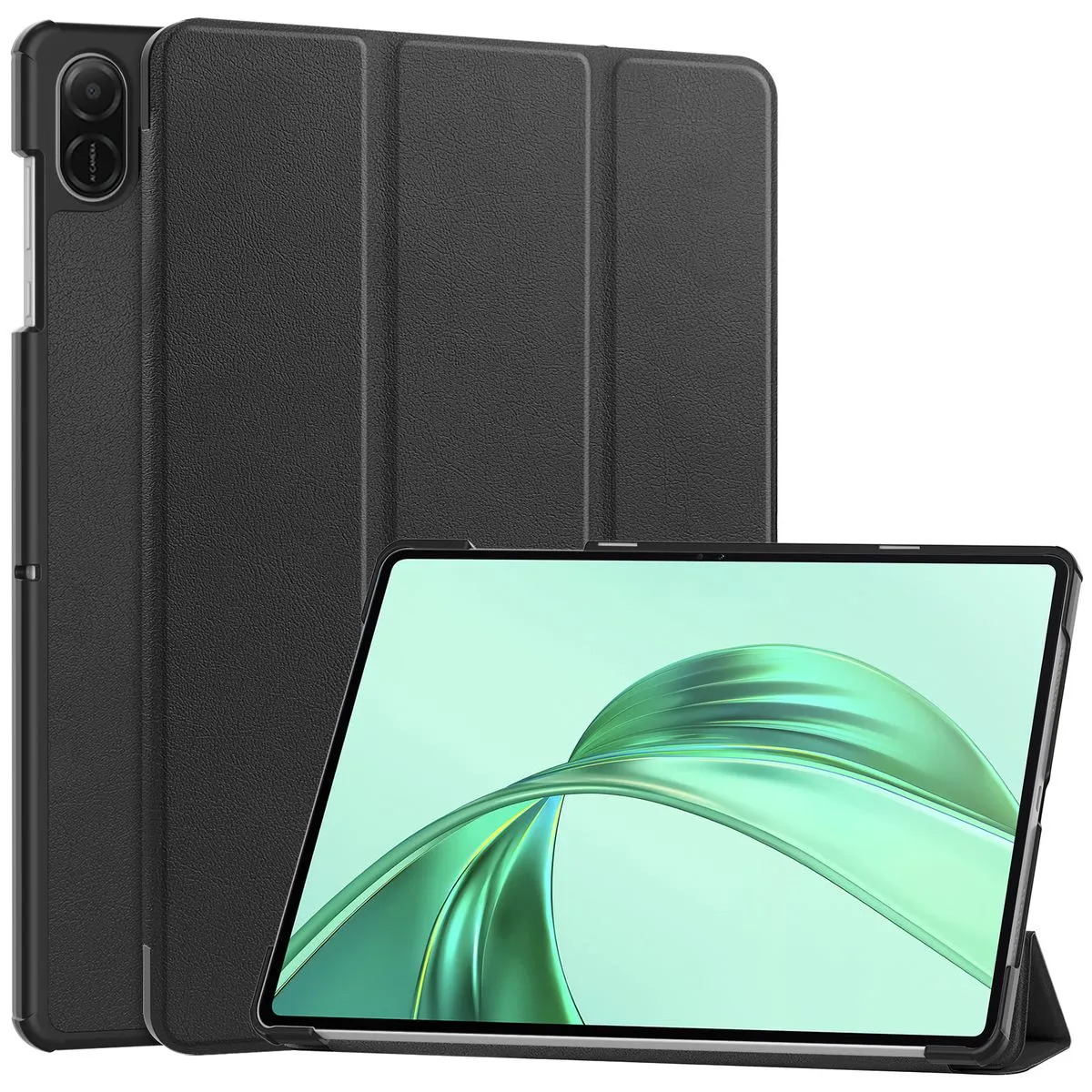 11-inch Tri-fold Protective Case Compatible with Honor Pad X8A - Black