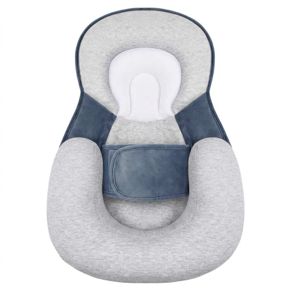 15-Degree Anti-Reflux Baby Nursing Pillow and Feeding Wedge - Grey
