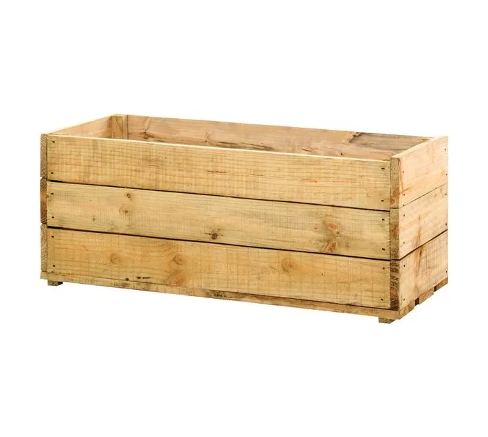 Large Wooden Planter 900 x 400 x 390 mm