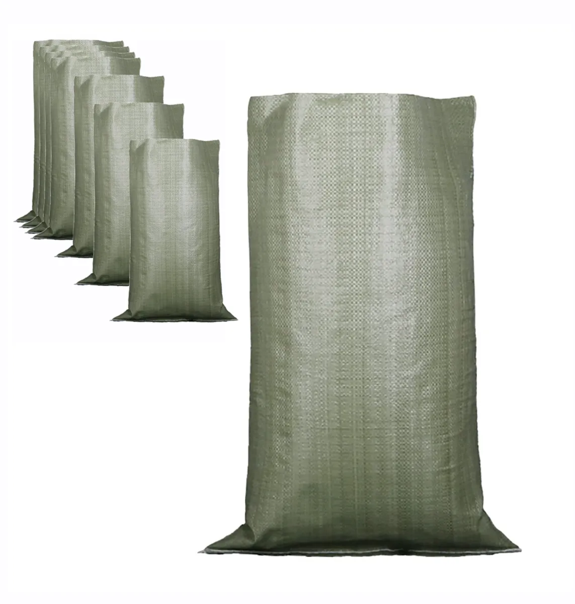 Garden Sand Bags, Robust and Tear-Resistant Flood Prevention - 150cm - 8pc