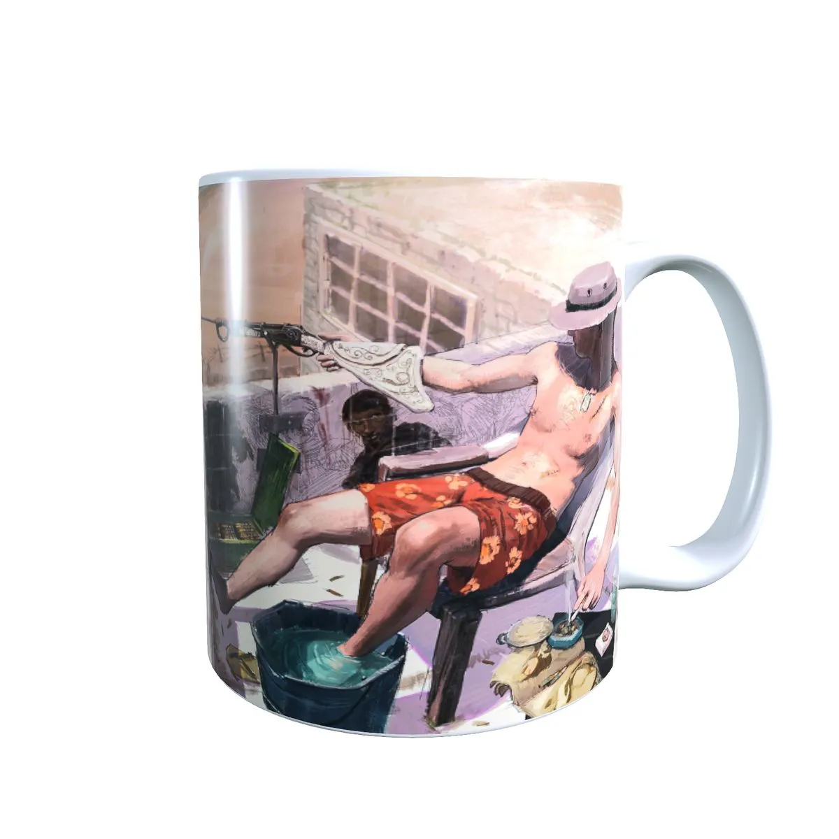 Roof Camper - Rust Coffee Mug