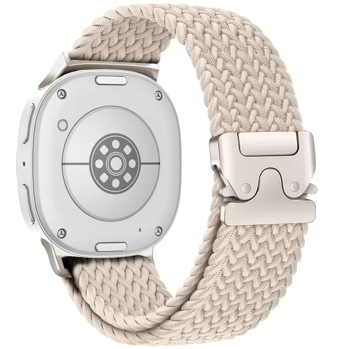 Compatible with Samsung Galaxy Watch Strap 8 Band 40/44mm/8 Classic 46 mm - White