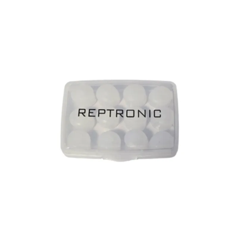 Reptronic Soft Silicone Earplugs - White