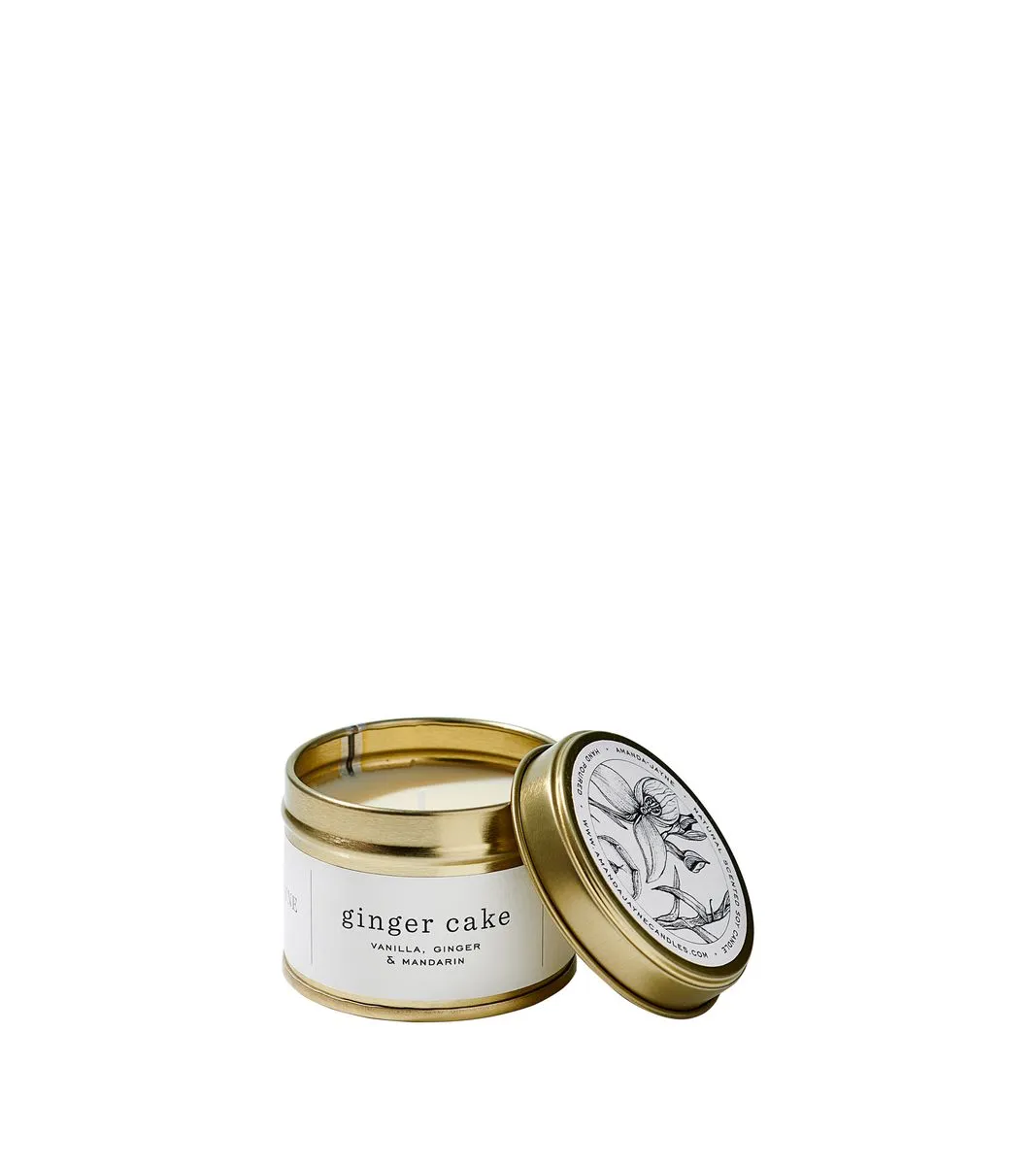 Amanda-Jayne Ginger Cake Gold Tin 80g