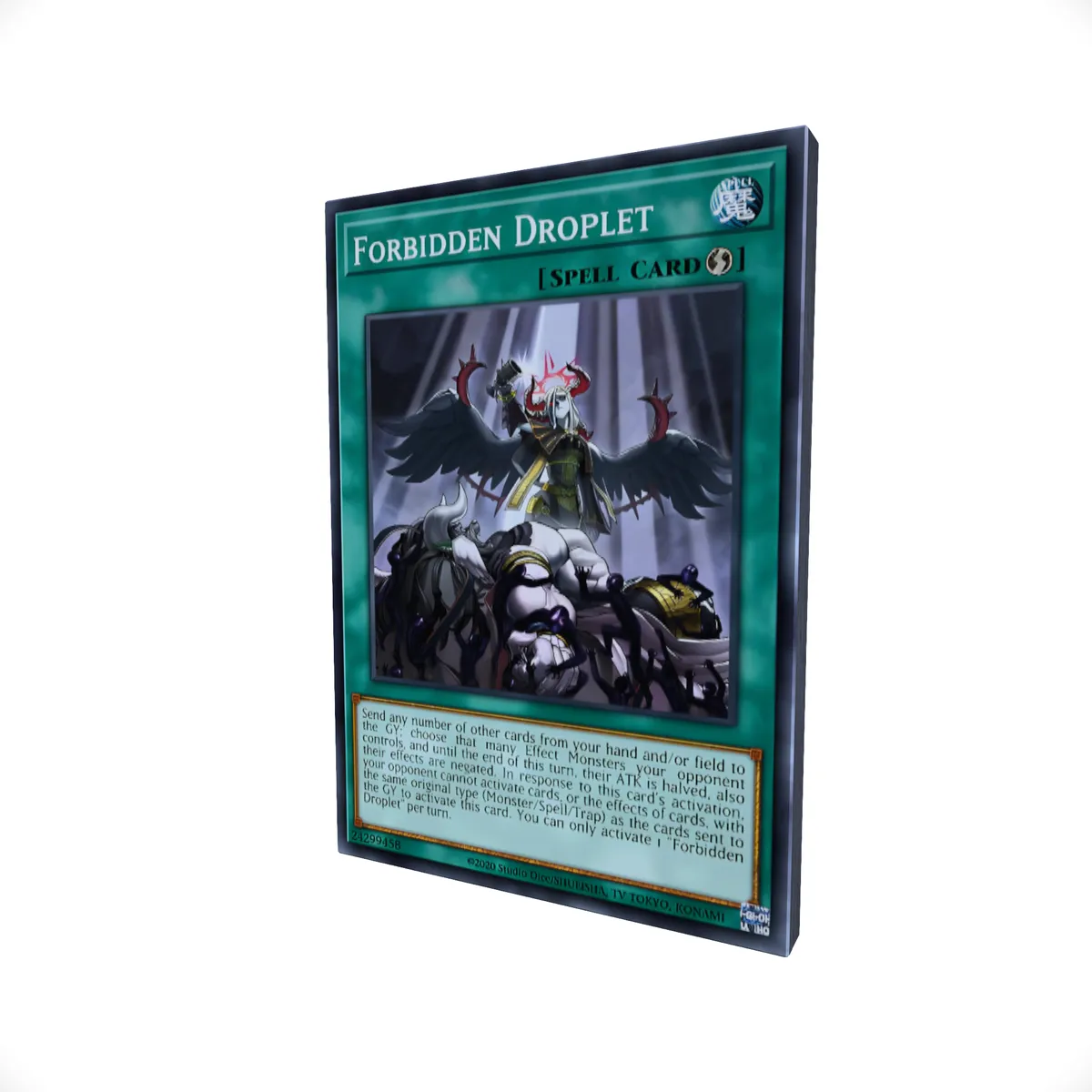 Forbidden Droplet - Yu-Gi-Oh! Card Themed Mouse Pad