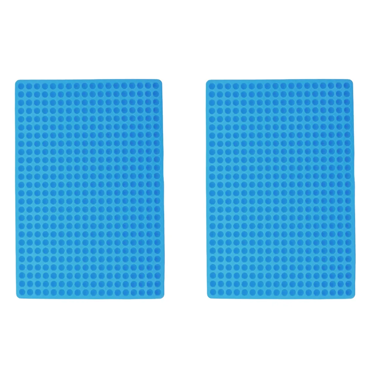 2X 468-Cavity Small Round Silicone Chocolate Drops Mold Semi Sphere