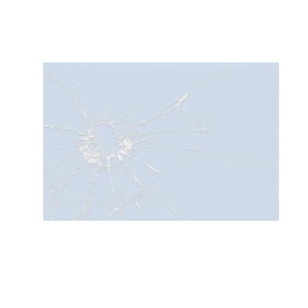 Broken Glass Screen Decal 1 Piece Waterproof Prank Stickers Transparent