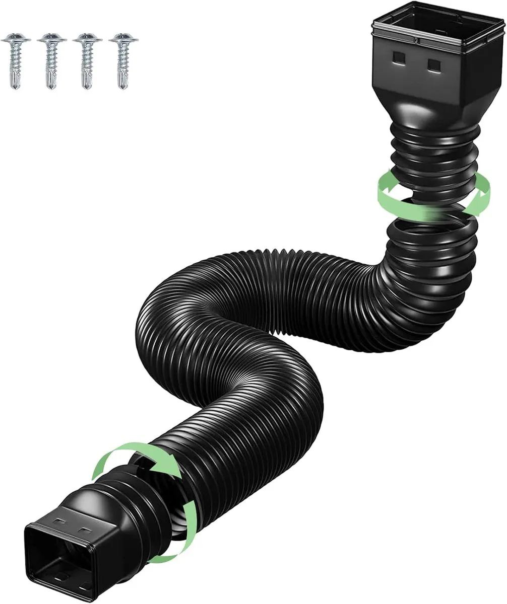Gutter Downspout Extension-Rain Gutter Drain ExtenderOutdoor Drain Extender