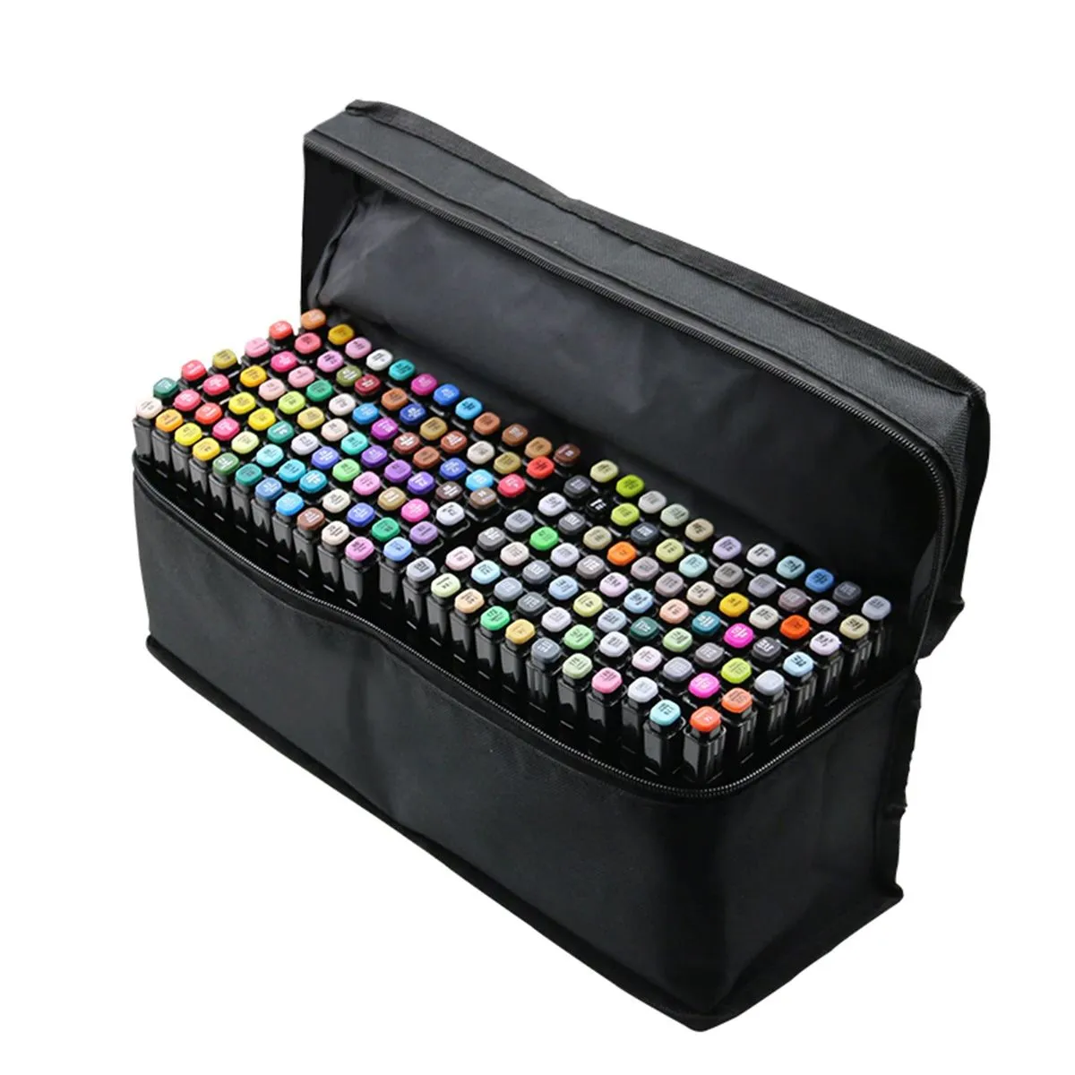 168 Colors Alcohol Markers Set Dual Tip Artist Drawing Art Markers