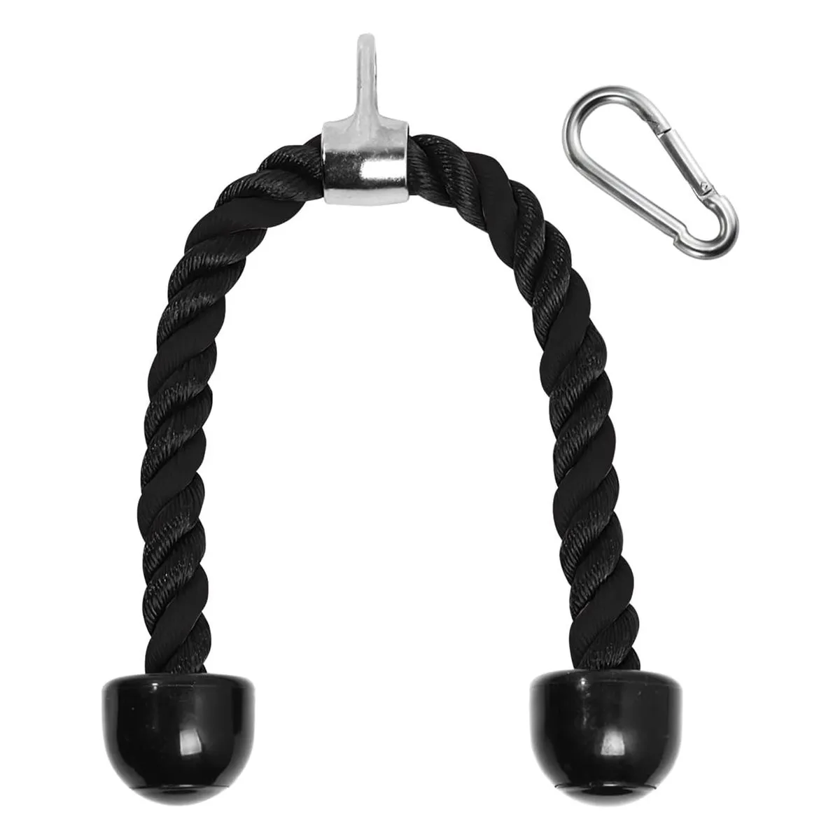 Tricep Pull Down Rope Gym Press Down Rope Workout Cable Machine Attachment