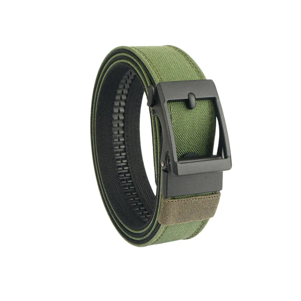 Men's Heavy Duty Combat Military Tactical Belts - Green
