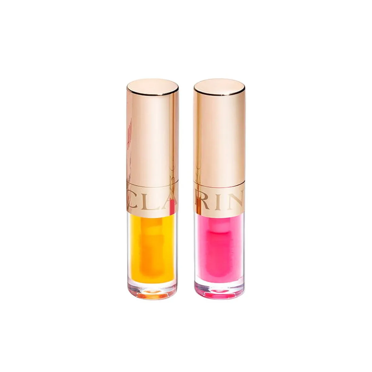 Clarins Lip Comfort Oil Duo Travel-Size | Hydrating Lip Gloss