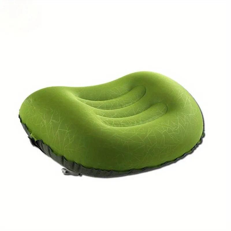 Portable inflatable pillow