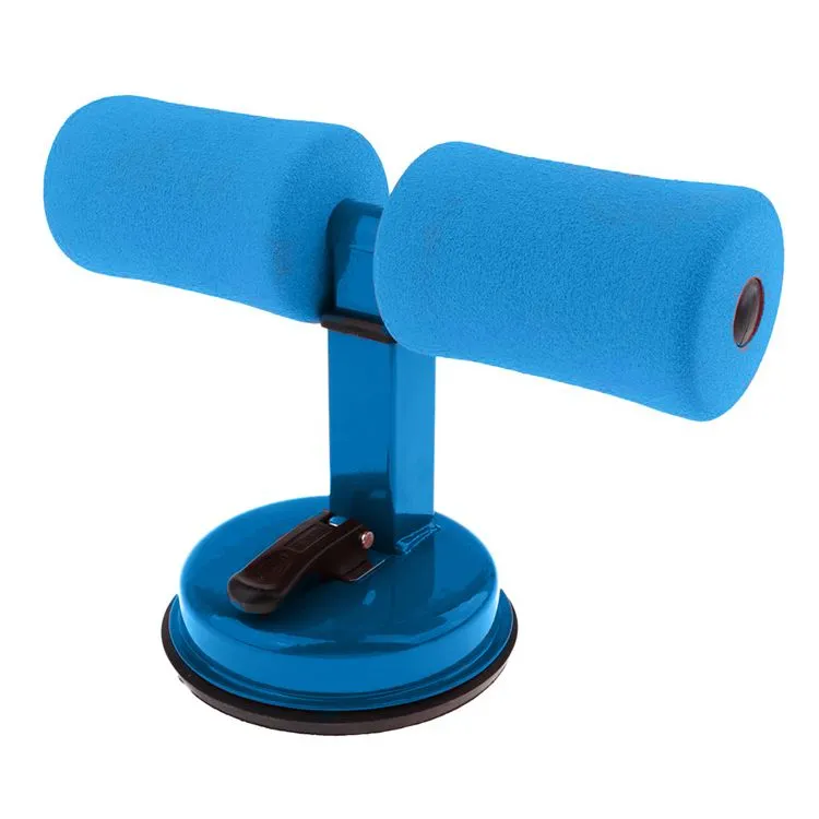 Portable Suction Sit-ups Assistance Device - Body Exercise Tool - Blue